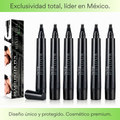 Bolígrafo Rellenador De Barba, Bigote Y Cejas Color Negro 6 Pzas MINOXIDILBER