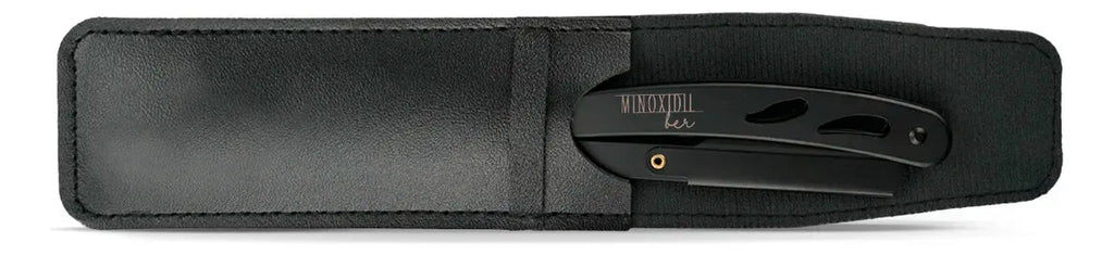 Kit Para Barba Boligrafo Rellenador + Porta Navaja + 3 Hojas MINOXIDILBER